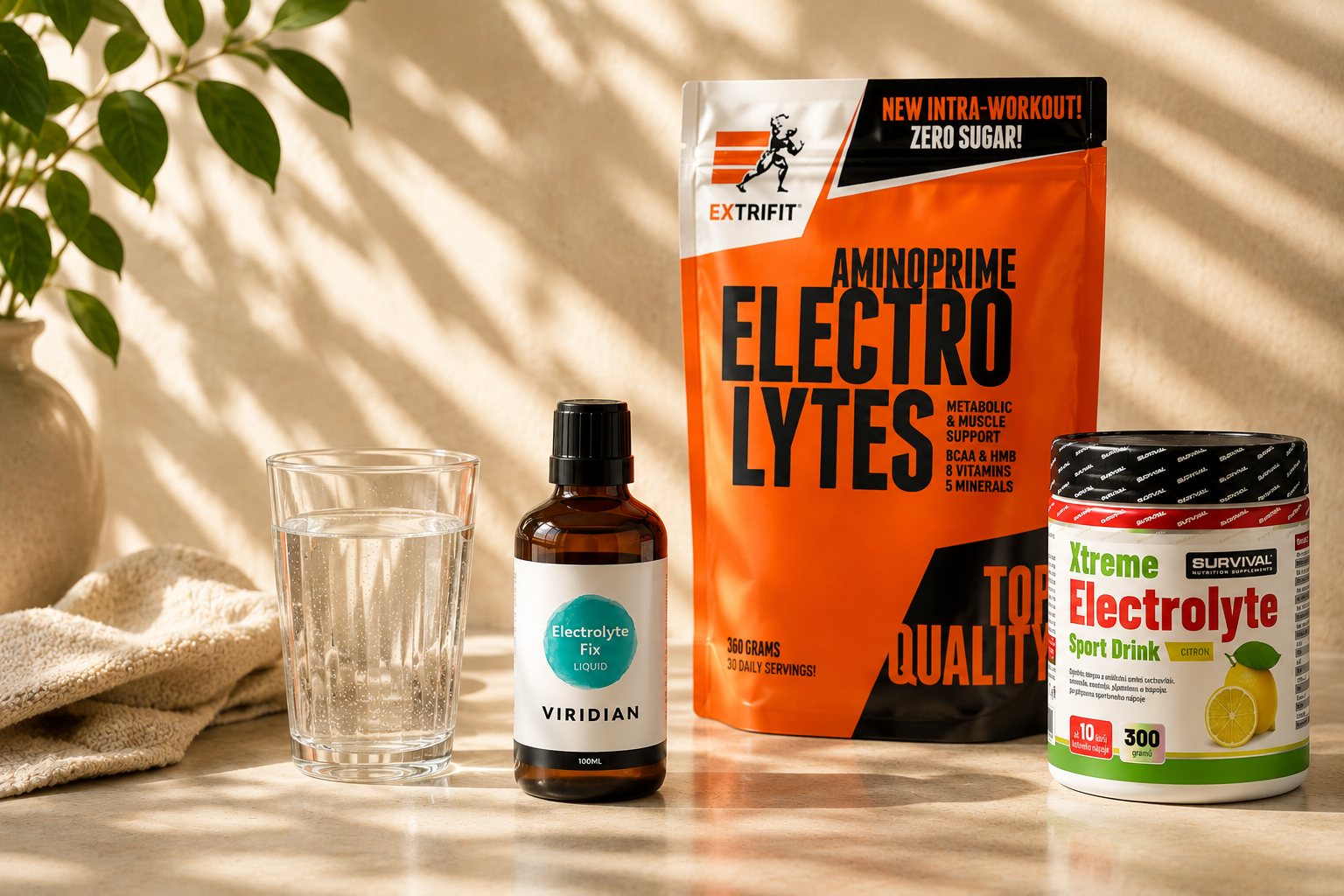 Elektrolyty: Co jsou, k čemu slouží a kdy je doplňovat?