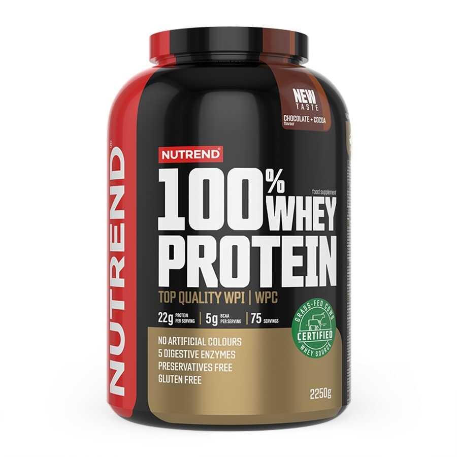 Nutrend 100% Whey Protein 2250 g čokoláda kokos