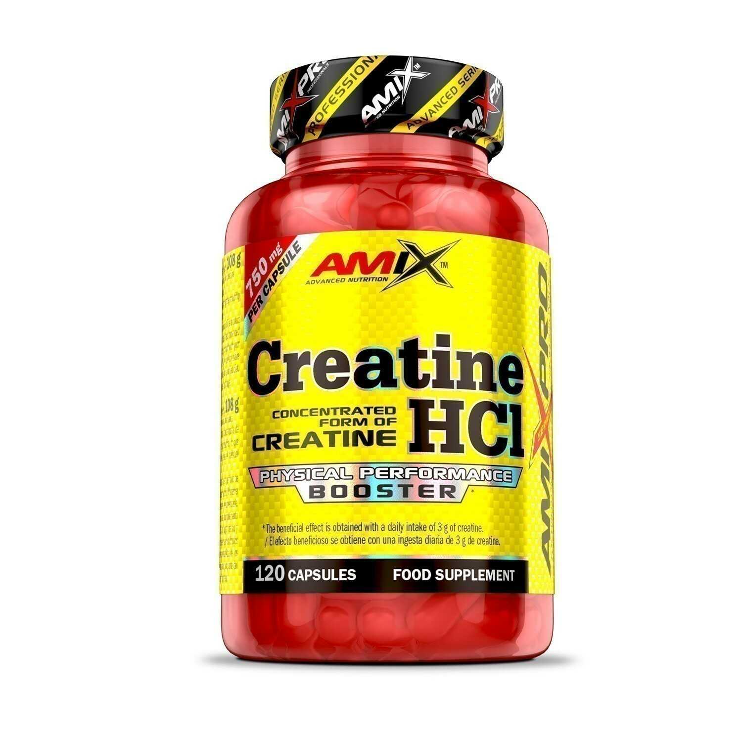 Amix Nutrition Creatine HCl 120 kapslí