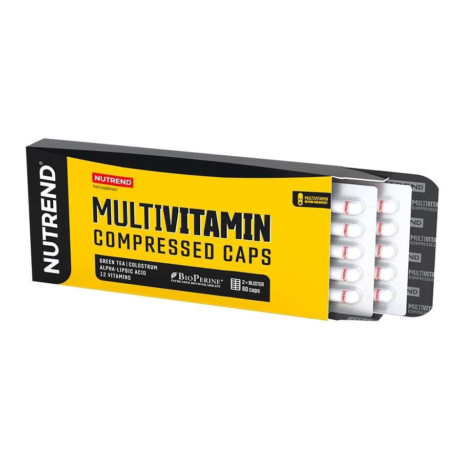 Nutrend Multivitamin Compressed Caps 60 kapslí