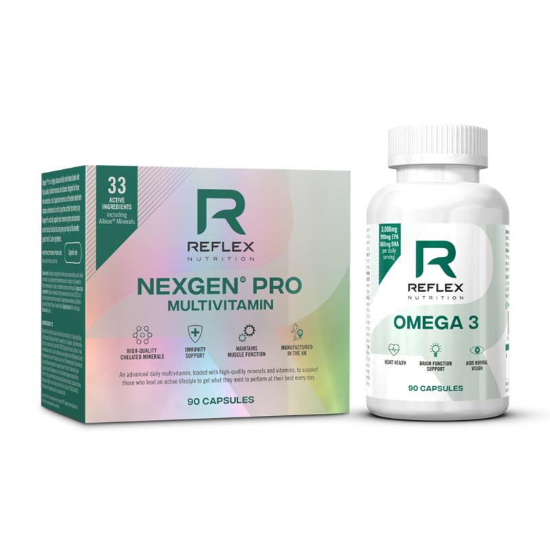 Reflex Nexgen PRO 90 kapslí + Omega 3 90 kapslí