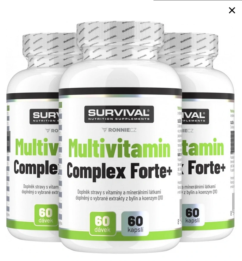 Survival Multivitamin Complex Forte - akce 2+1