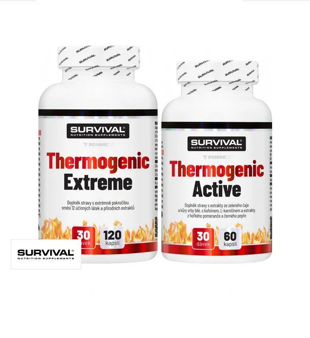 1+1 Survival Thermogenic Extreme Fair Power 120 kapslí + 60 kapslí