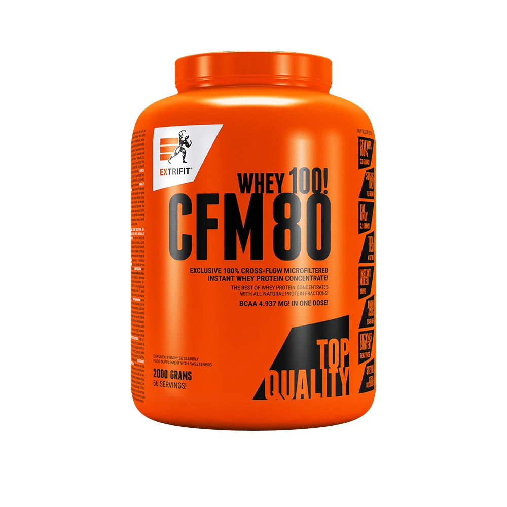 Extrifit CFM Instant Whey 80 2000 g kokosové mléko