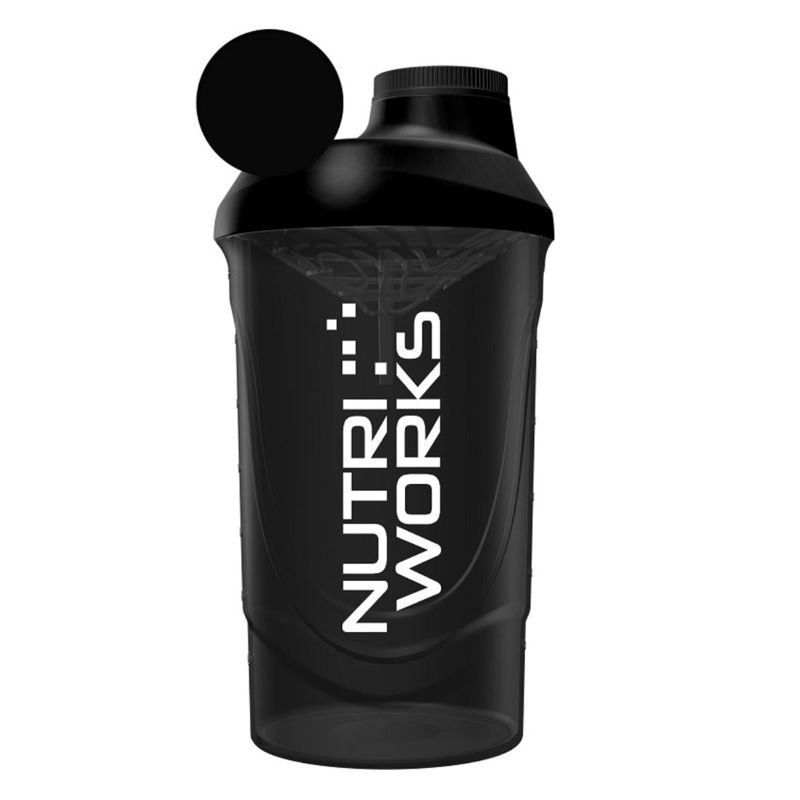 NutriWorks Šejkr 600ml černý