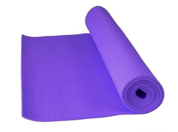 Power System podložka na jógu Yoga Mat fialová