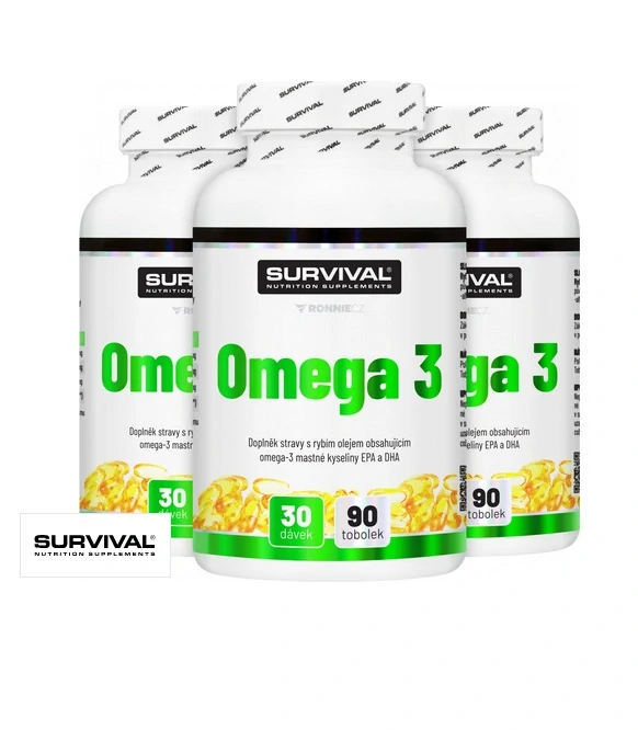 Survival Omega 3 90 kapslí 2+1