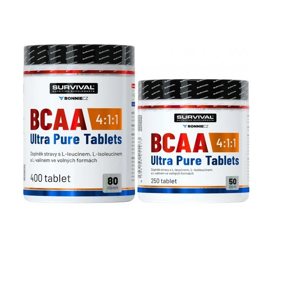 Survival BCAA 4:1:1 Ultra Pure 400 + 250 tablet