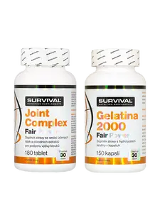 Survival Joint Complex Fair Power + Survival Gelatina 2000 Fair Power 180+150 kapslí