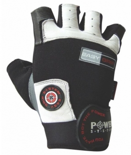Power System fitness rukavice Easy Grip bílé