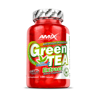 Amix Nutrition Green TEA Extract s Vitamínem C 100 kapslí