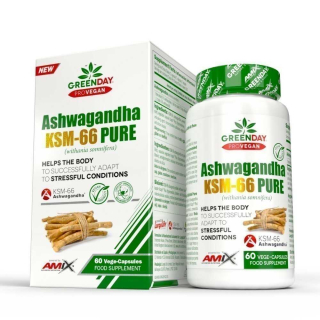 Amix Nutrition Ashwagandha KMS-66 Pure 60 kapslí