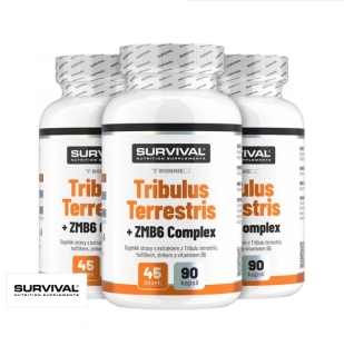 2+1 Survival Tribulus Terrestris 90% Fair Power 90 kapslí