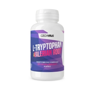 Czech Virus L-Tryptophan Valerian Root 90 cps