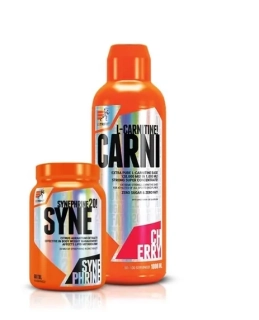 AKCE Extrifit Carni 120000 Liquid 1000 ml + Syne 20 mg Thermogenic Burner 60 tbl