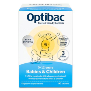 Optibac Probiotika pro miminka a děti 90 x 1,5g sáček
