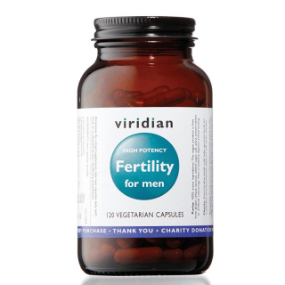 Viridian Nutrition Fertility for Men 120 kapslí (Mužská plodnost)