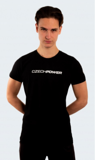Fitness tričko Czech Power Classic Tee černé L