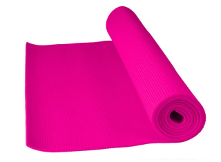 Power System podložka na jógu Yoga Mat růžová
