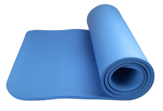 Power System podložka na cvičení Yoga Mat Plus modrá