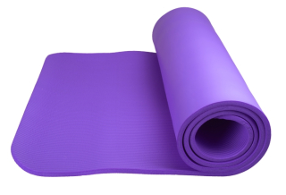 Power System podložka na cvičení Yoga Mat Plus fialová