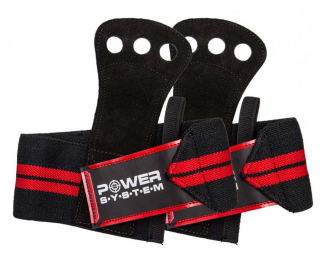 Power System mozolníky Crossfit Grip červené