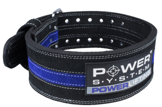Power System opasek PowerLifting modrý XL