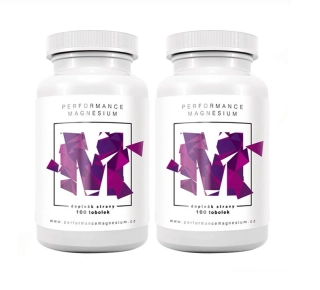 1+1 BrainMax Performance Magnesium 1000 mg (Hořčík + Vitamín B6) 100 kapslí